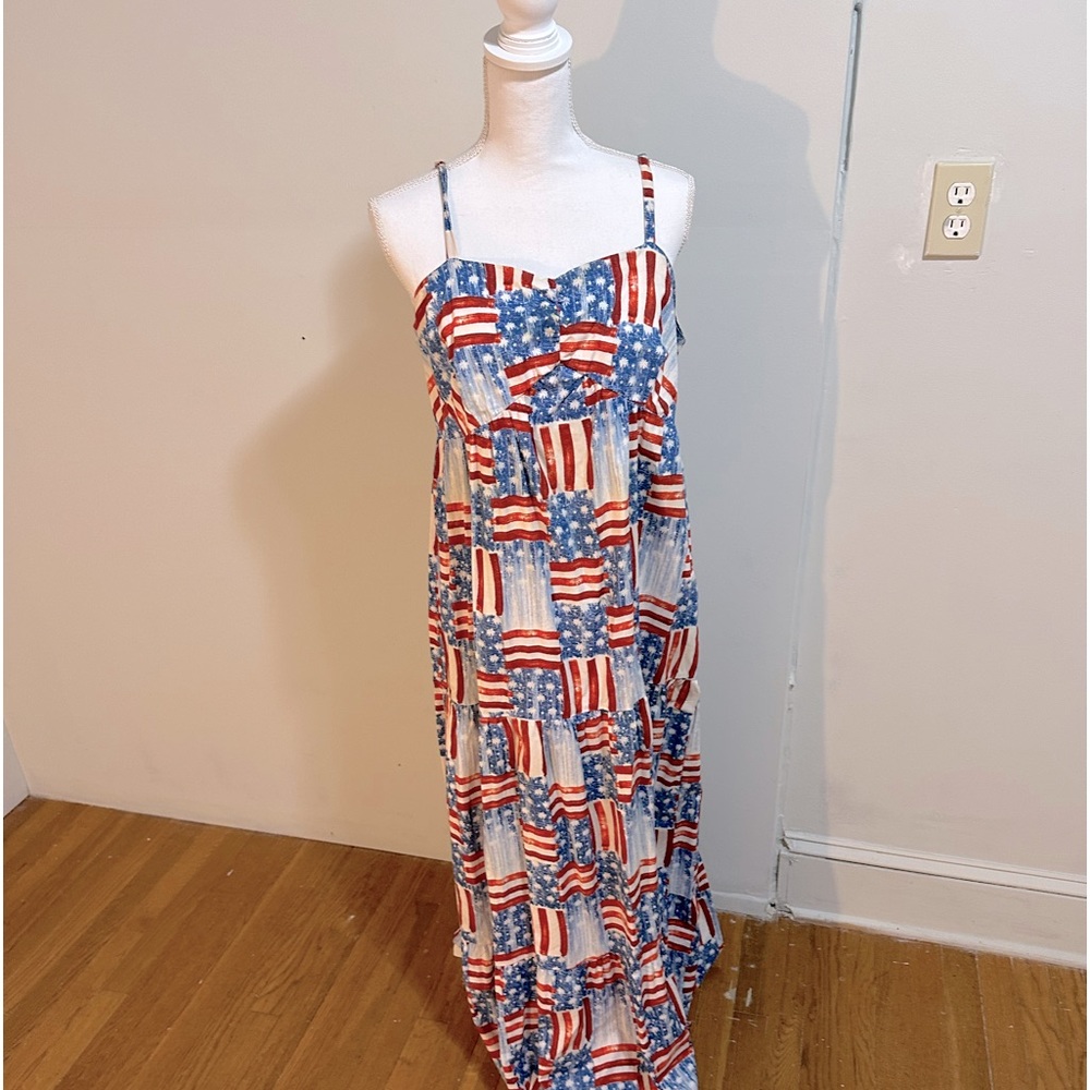 4th of July Dress - Crown and Ivy Size L